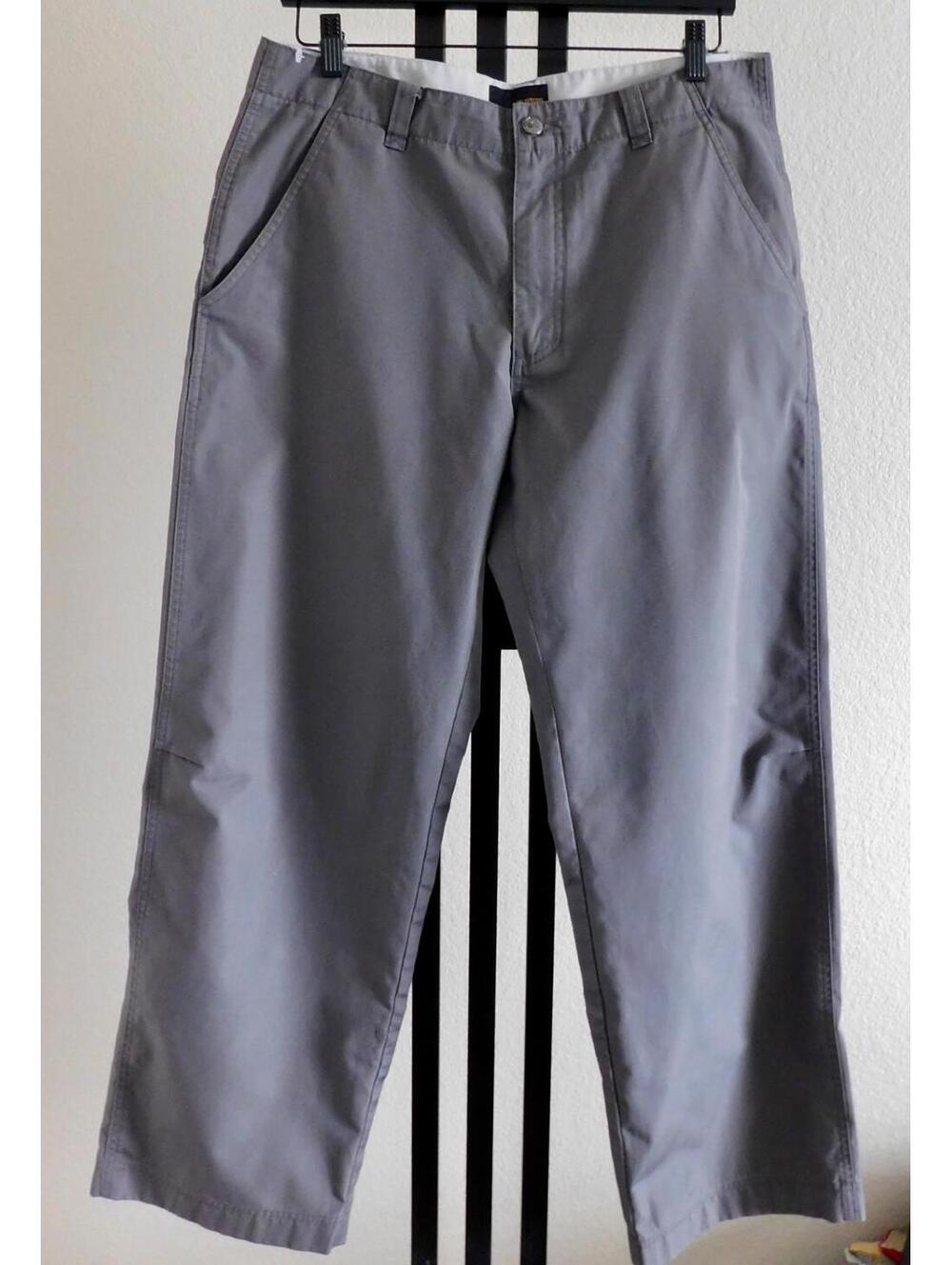 Lee Global Outfitters Men's Pants Size 34x29 Gray Outdoor Hiking Travel